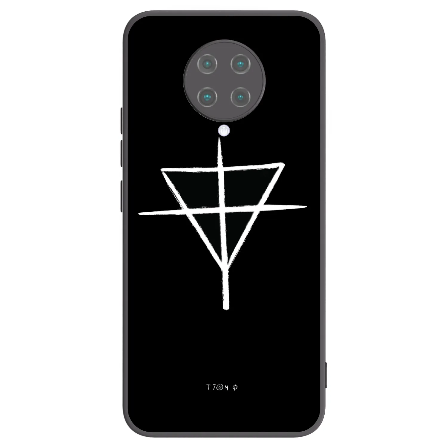 Picasee silikonový černý obal pro Xiaomi Poco F2 Pro - ONEMANSHOW THE GAME