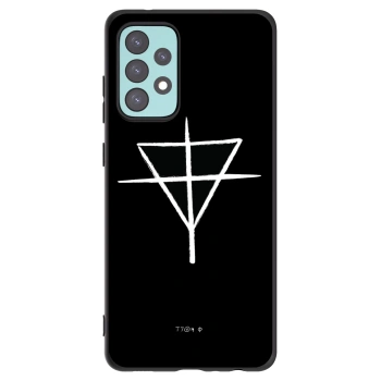 Picasee silikonový černý obal pro Samsung Galaxy A72 A725F - ONEMANSHOW THE GAME