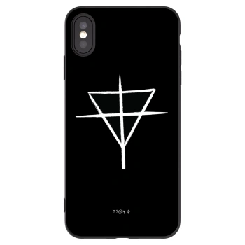 Picasee silikonový černý obal pro Apple iPhone XS Max - ONEMANSHOW THE GAME