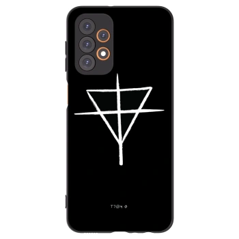 Picasee silikonový černý obal pro Samsung Galaxy A23 A236B 5G - ONEMANSHOW THE GAME