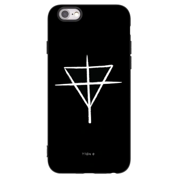 Picasee silikonový černý obal pro Apple iPhone 6/6S - ONEMANSHOW THE GAME