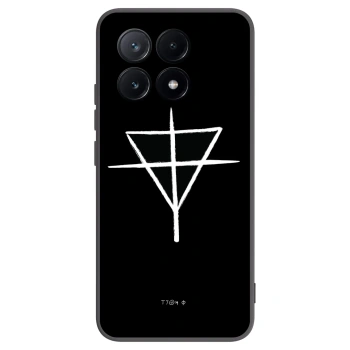 Picasee silikonový černý obal pro Xiaomi Poco X6 Pro - ONEMANSHOW THE GAME