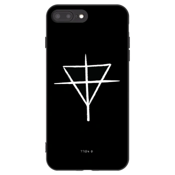 Picasee silikonový černý obal pro Apple iPhone 8 Plus - ONEMANSHOW THE GAME
