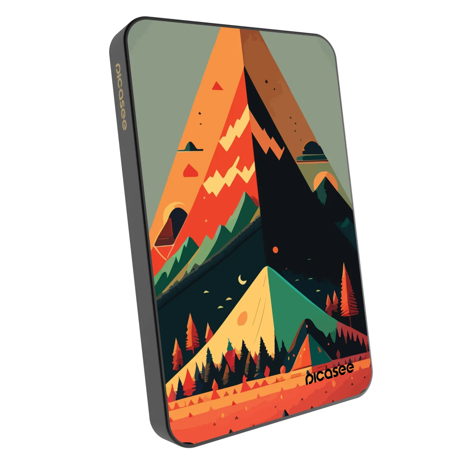 Picasee Powerbanka s MagSafe 5 000 mAh Šedá - Oregon