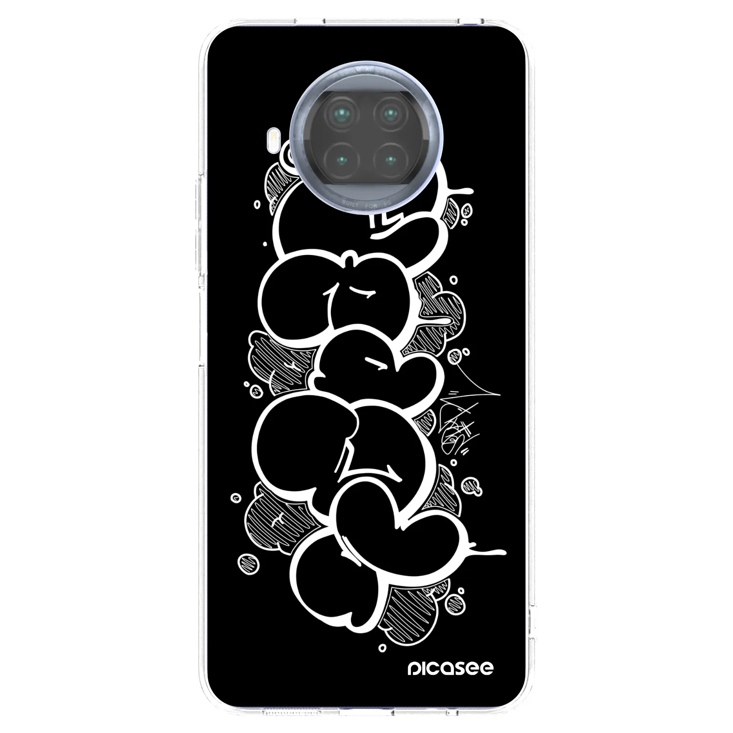 Picasee silikonový průhledný obal pro Xiaomi Mi 10T Lite - Throw UP