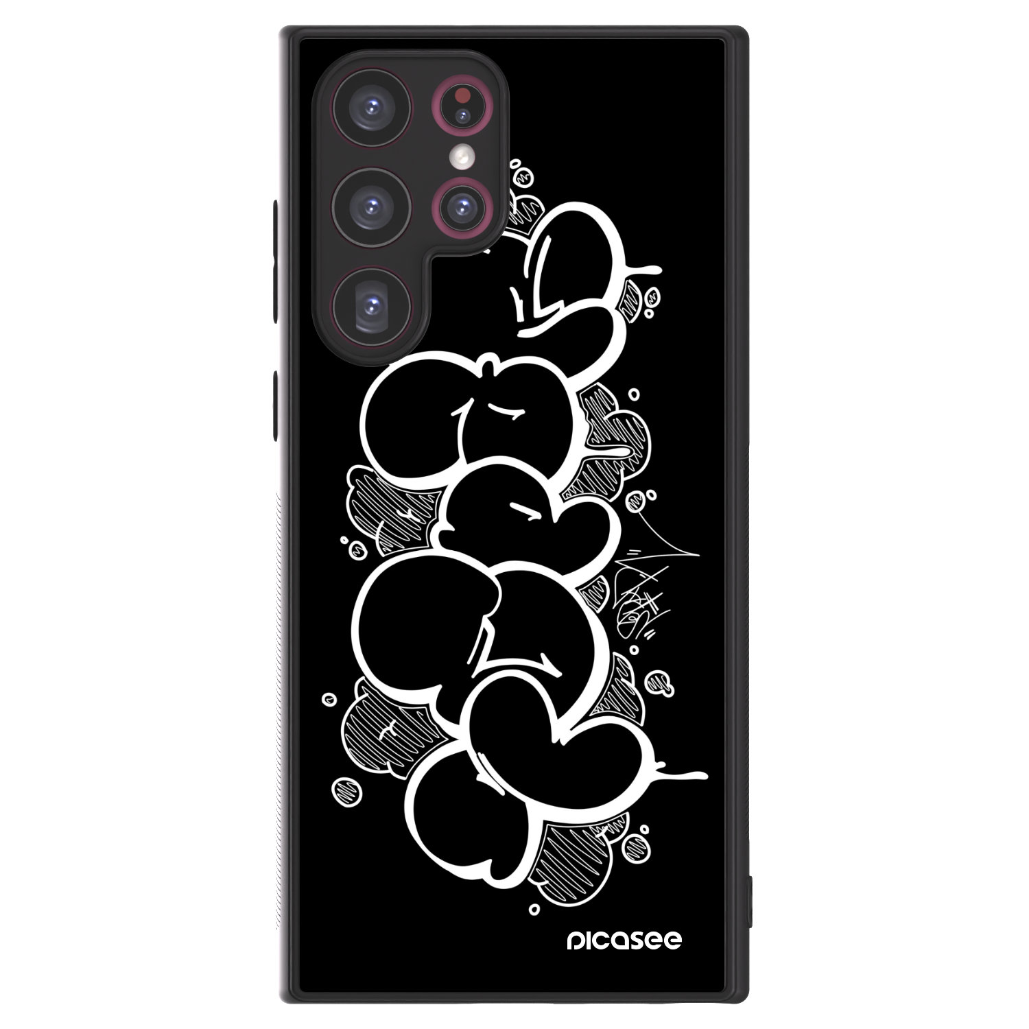 Picasee ULTIMATE CASE pro Samsung Galaxy S22 Ultra 5G - Throw UP