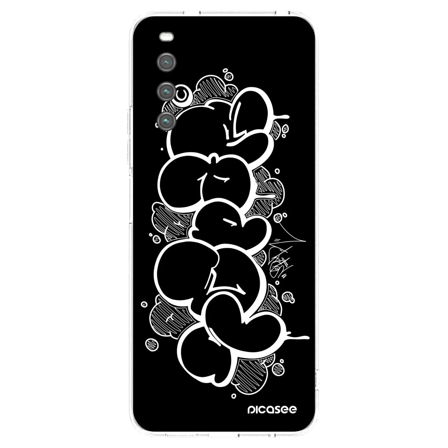 Picasee silikonový průhledný obal pro Sony Xperia 10 IV 5G - Throw UP