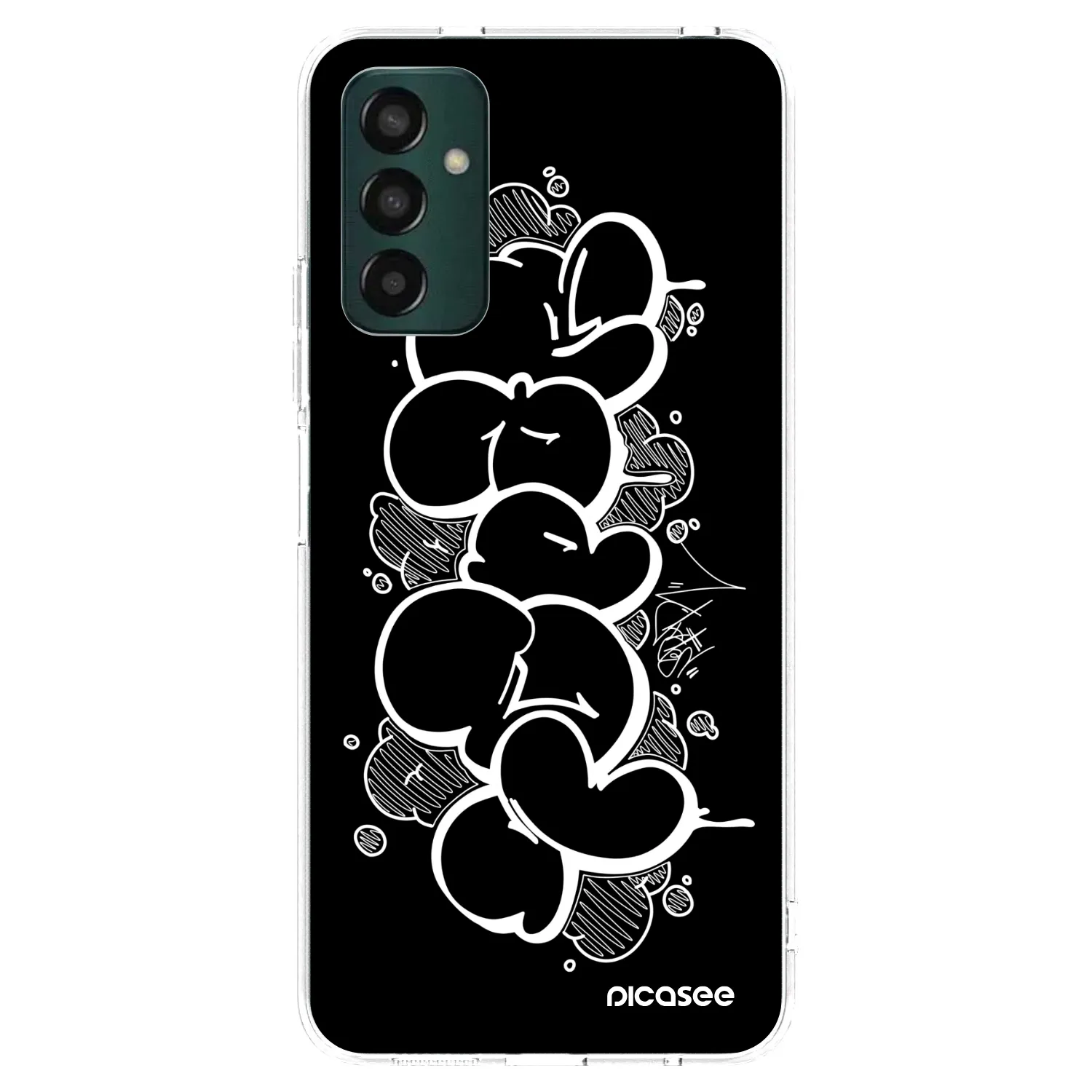 Picasee silikonový průhledný obal pro Samsung Galaxy M23 5G - Throw UP