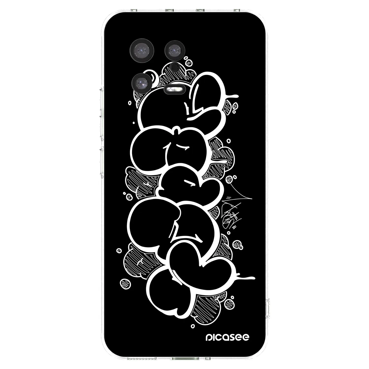Picasee silikonový průhledný obal pro Xiaomi 13 - Throw UP