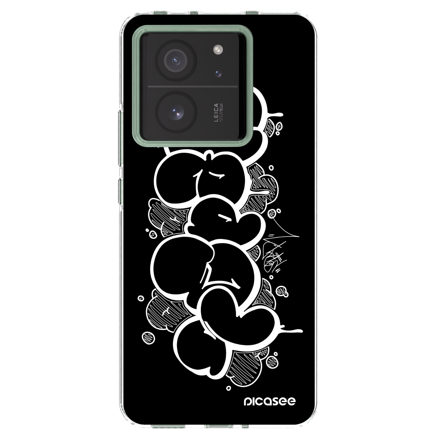 Picasee silikonový průhledný obal pro Xiaomi 13T - Throw UP