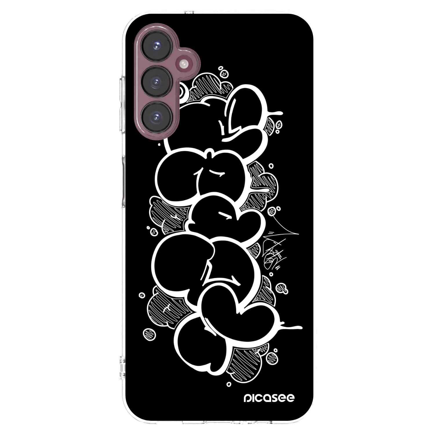 Picasee silikonový průhledný obal pro Samsung Galaxy A05s A057G - Throw UP