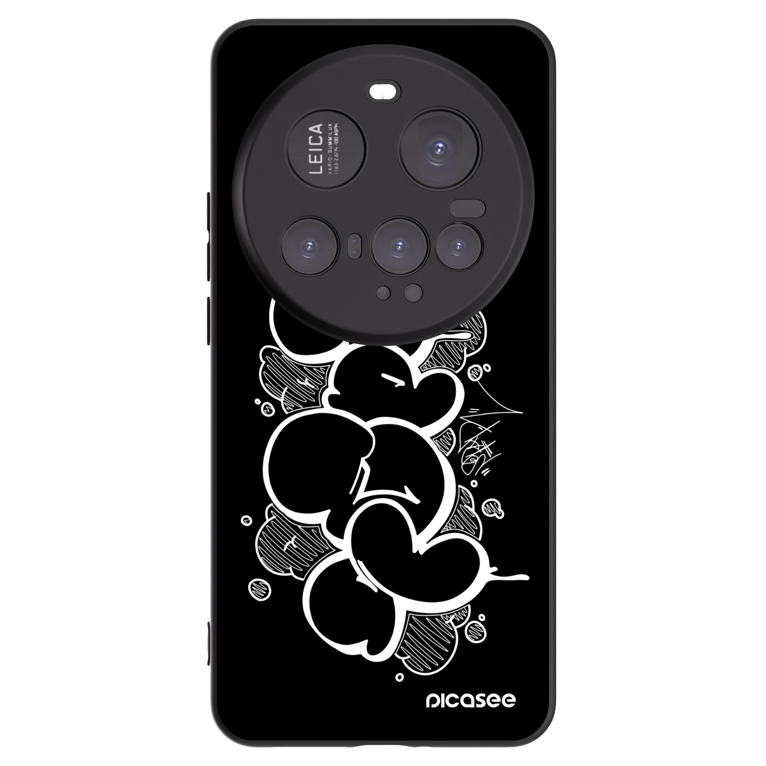 Picasee silikonový černý obal pro Xiaomi 15 Ultra - Throw UP