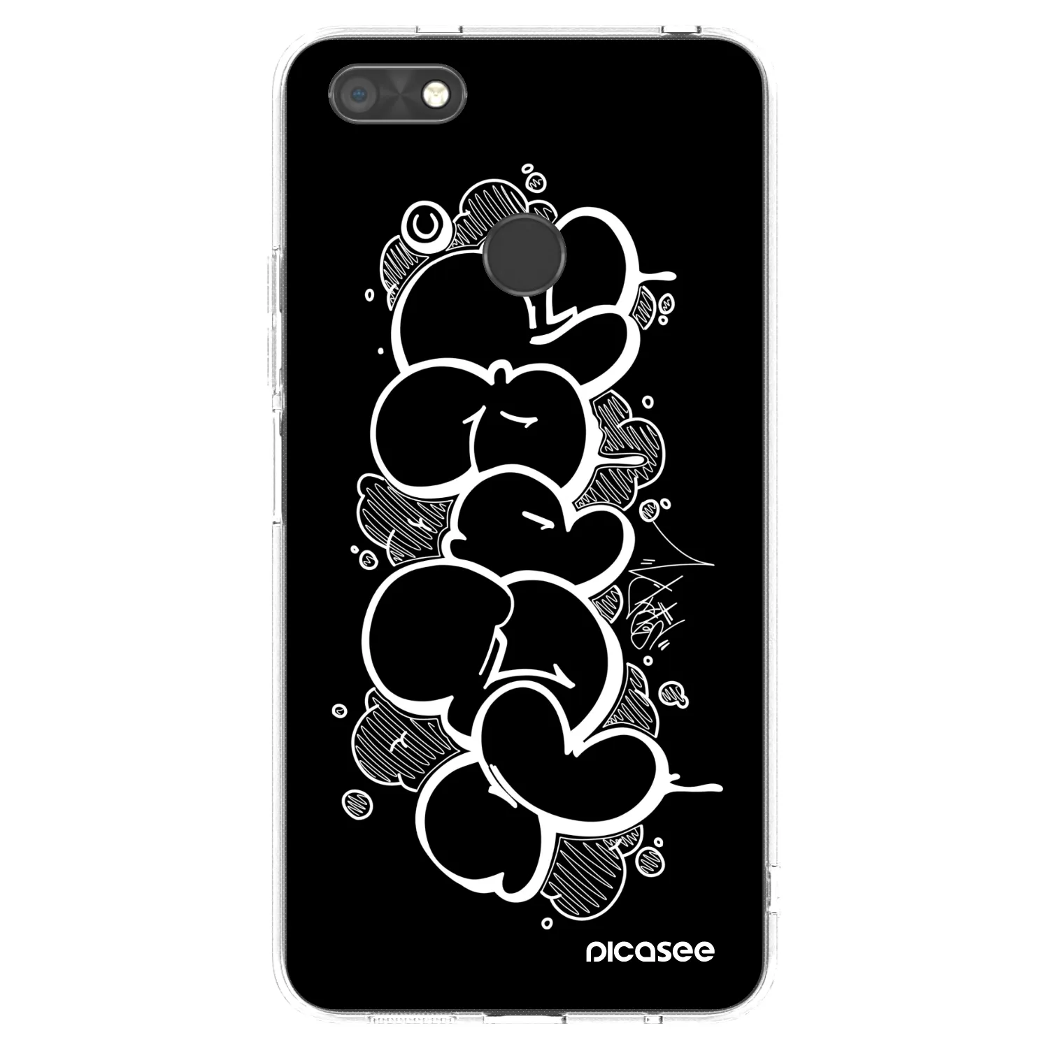 Picasee silikonový průhledný obal pro Huawei P9 Lite Mini - Throw UP