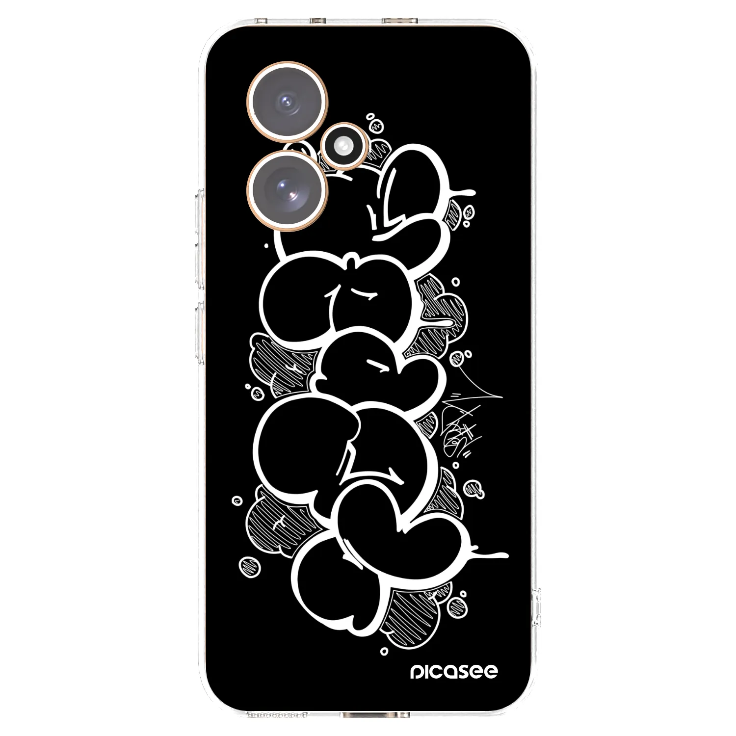 Picasee silikonový průhledný obal pro Honor 400 5G - Throw UP
