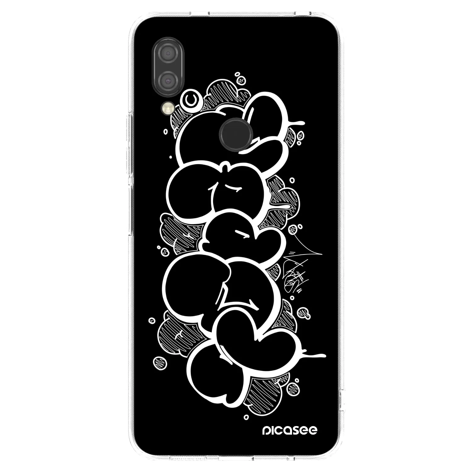 Picasee silikonový průhledný obal pro Xiaomi Redmi 7 - Throw UP