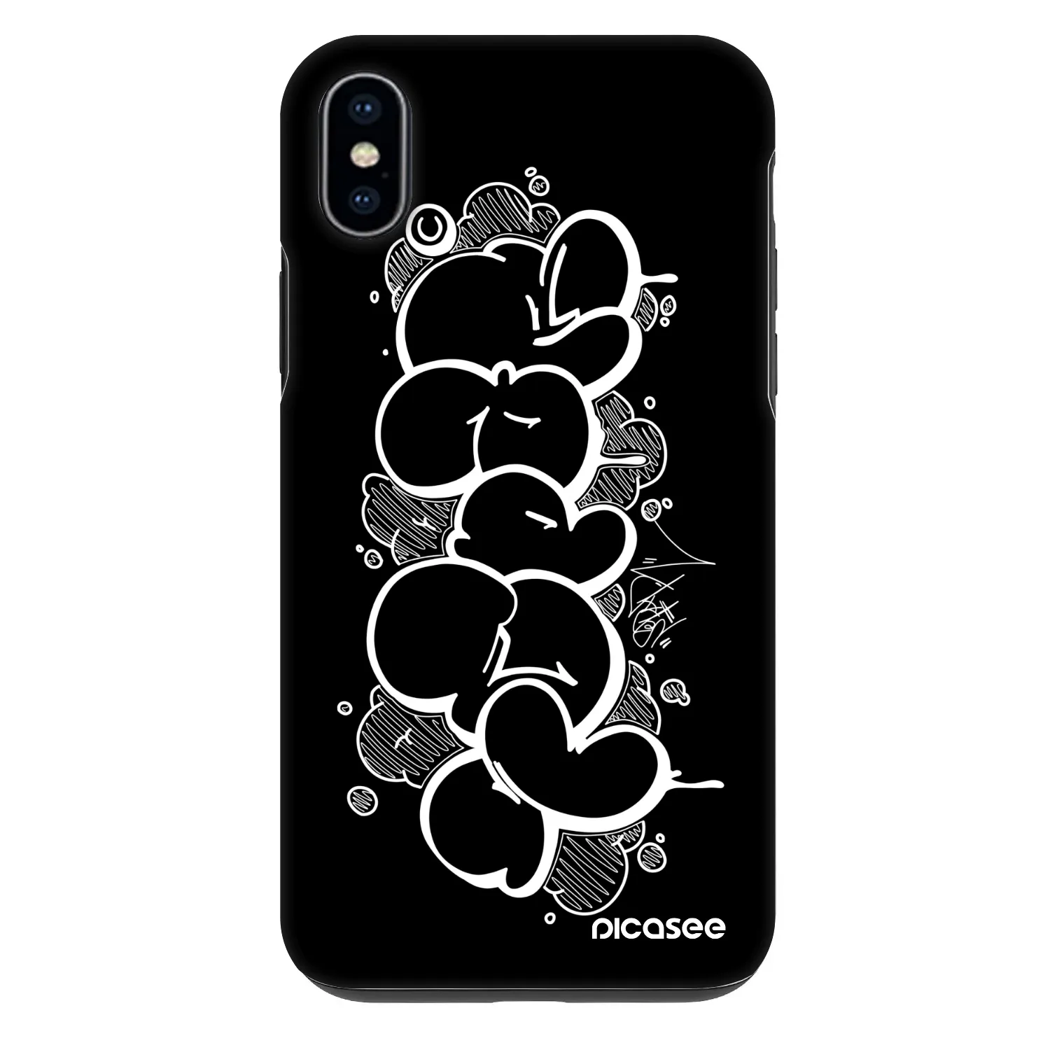 Picasee Fashion Case pro Apple iPhone XS Max - Throw UP