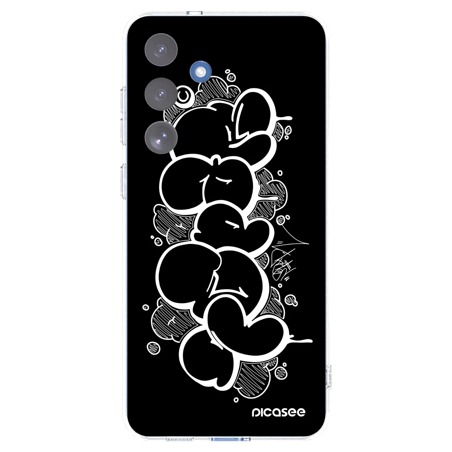 Picasee silikonový průhledný obal pro Samsung Galaxy S25 FE 5G - Throw UP