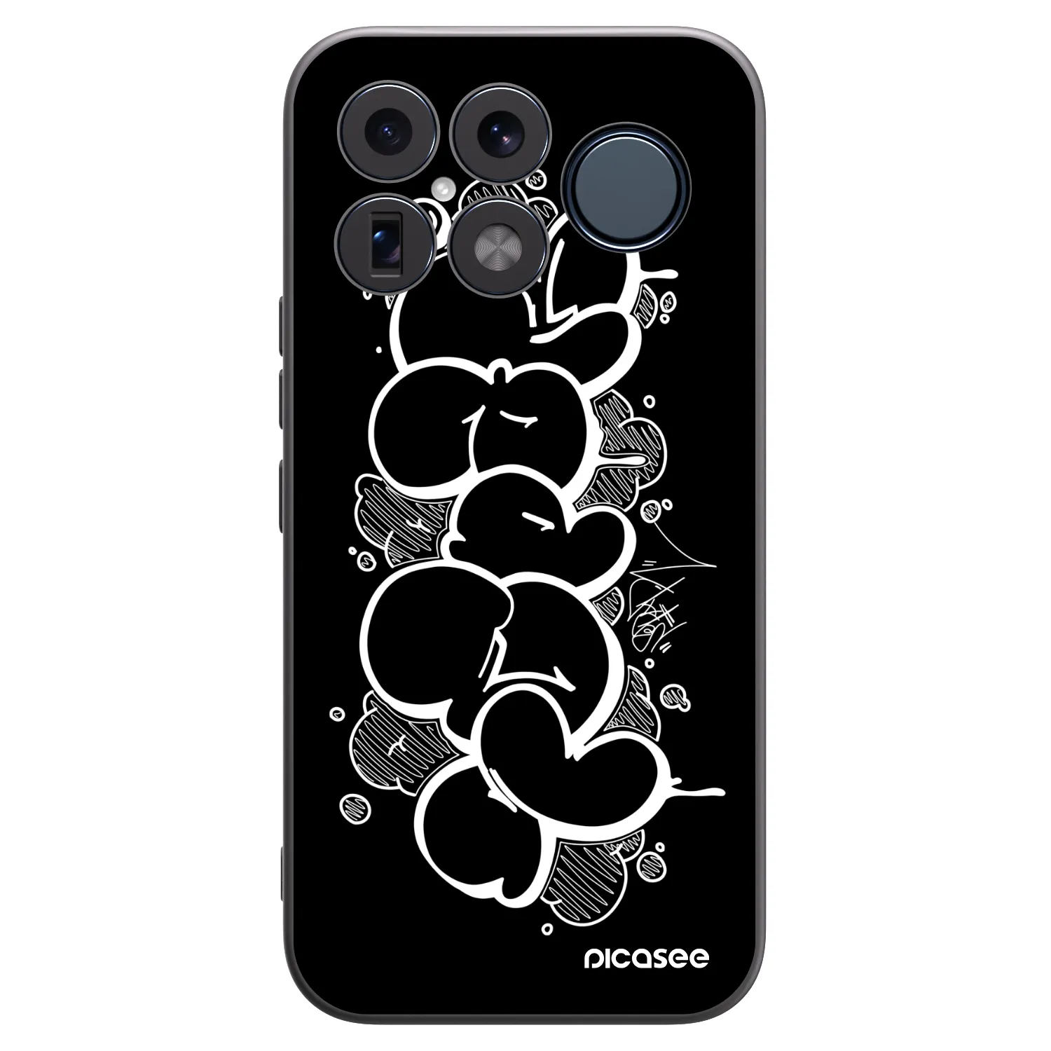 Picasee silikonový černý obal pro Xiaomi Poco F8 Ultra - Throw UP