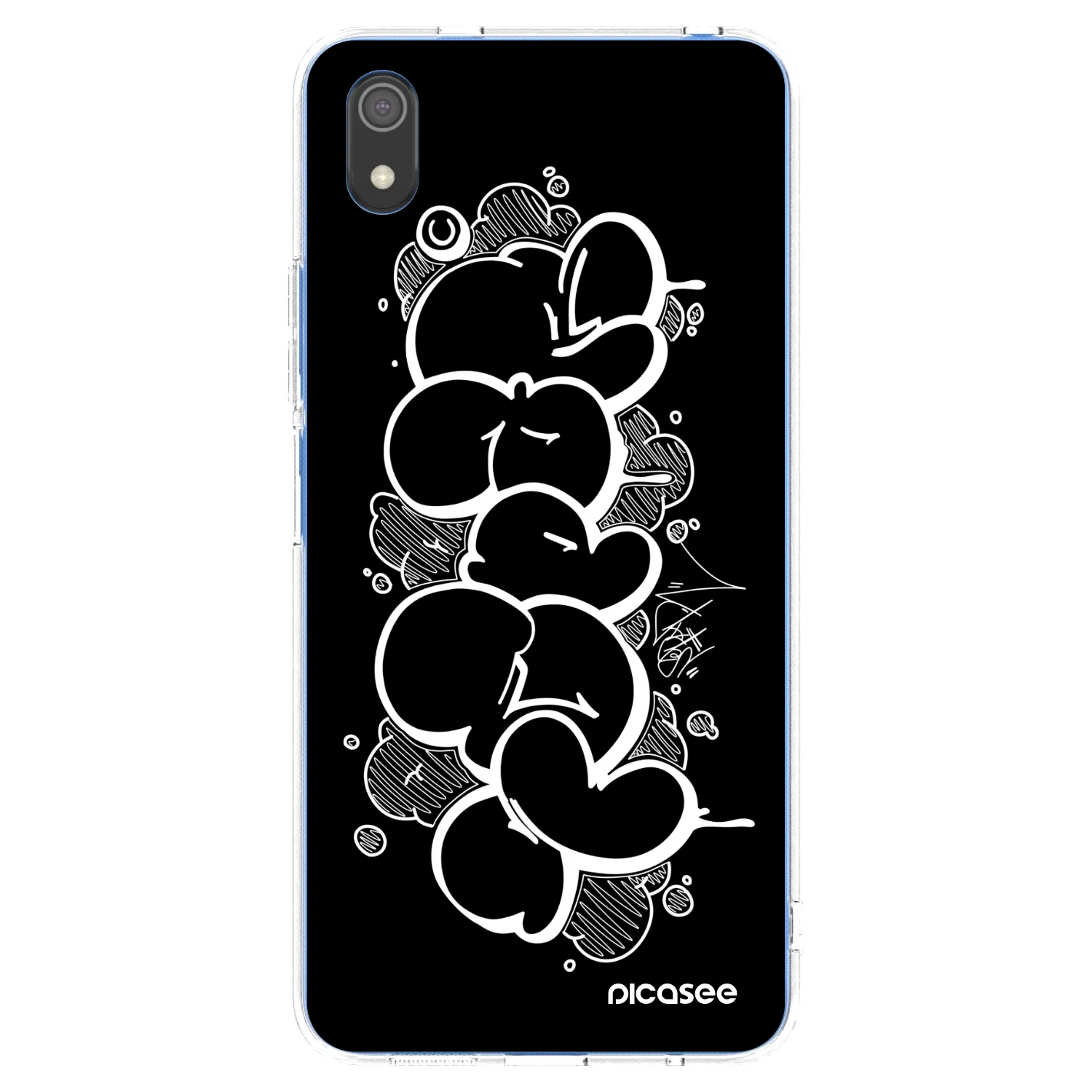Picasee silikonový průhledný obal pro Xiaomi Redmi 7A - Throw UP