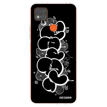 Picasee silikonový průhledný obal pro Xiaomi Redmi 9C - Throw UP