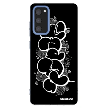 Picasee silikonový průhledný obal pro Samsung Galaxy S20 FE - Throw UP