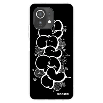 Picasee silikonový průhledný obal pro Xiaomi Mi 11 - Throw UP