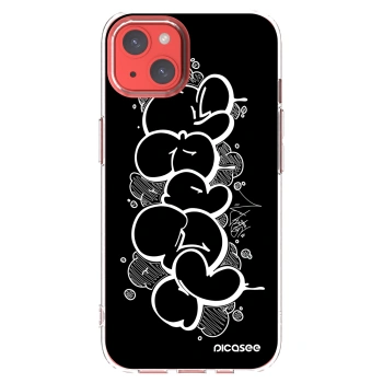 Picasee silikonový průhledný obal pro Apple iPhone 13 - Throw UP