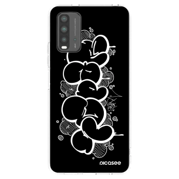Picasee silikonový průhledný obal pro Xiaomi Redmi 9T - Throw UP
