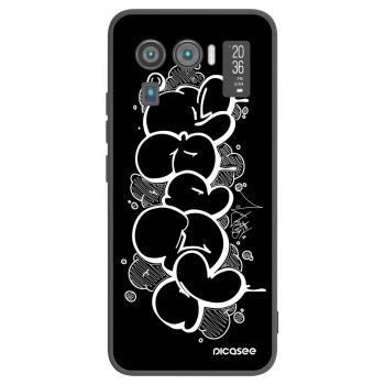 Picasee silikonový černý obal pro Xiaomi Mi 11 Ultra - Throw UP
