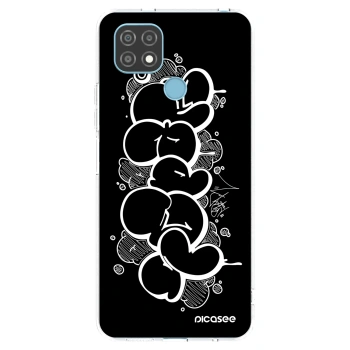 Picasee silikonový průhledný obal pro Realme C21 - Throw UP