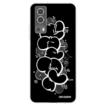 Picasee silikonový průhledný obal pro Vivo Y72 5G - Throw UP