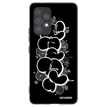 Picasee silikonový černý obal pro Samsung Galaxy A53 5G A536 - Throw UP