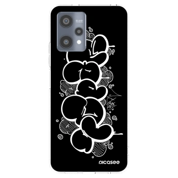 Picasee silikonový průhledný obal pro Realme 9 Pro 5G - Throw UP