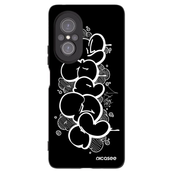 Picasee silikonový černý obal pro Huawei Nova 9 SE - Throw UP