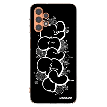 Picasee silikonový průhledný obal pro Samsung Galaxy A13 4G A135 - Throw UP