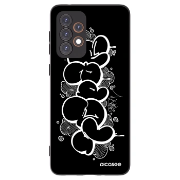 Picasee silikonový černý obal pro Samsung Galaxy A33 5G A336 - Throw UP
