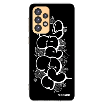 Picasee silikonový průhledný obal pro Samsung Galaxy A33 5G A336 - Throw UP