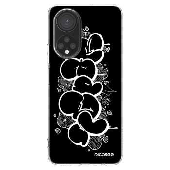 Picasee silikonový průhledný obal pro Honor X7 - Throw UP
