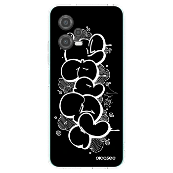 Picasee silikonový průhledný obal pro Xiaomi Poco X5 - Throw UP