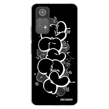 Picasee silikonový průhledný obal pro Xiaomi Redmi Note 11S 5G - Throw UP