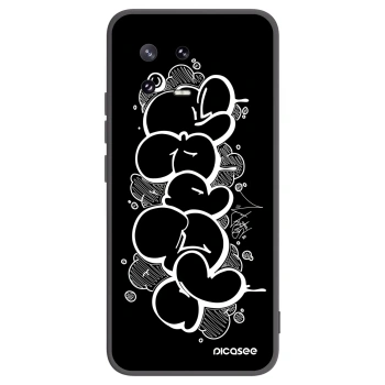 Picasee silikonový černý obal pro Xiaomi 13 Pro - Throw UP