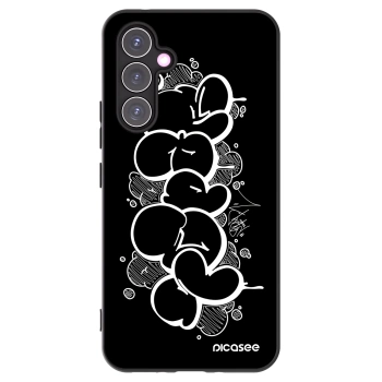 Picasee silikonový černý obal pro Samsung Galaxy A54 5G A546B - Throw UP
