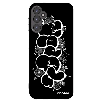 Picasee silikonový průhledný obal pro Samsung Galaxy A14 4G A145R - Throw UP