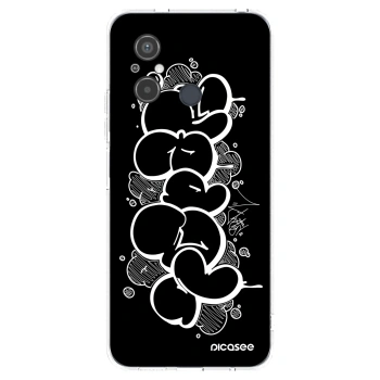 Picasee silikonový průhledný obal pro Xiaomi Redmi 12C - Throw UP