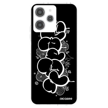 Picasee silikonový průhledný obal pro Xiaomi Redmi 12 4G - Throw UP