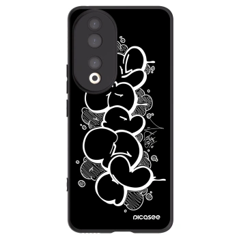 Picasee silikonový černý obal pro Honor 90 5G - Throw UP