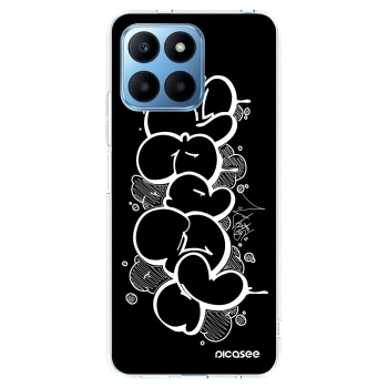 Picasee silikonový průhledný obal pro Honor 70 Lite - Throw UP
