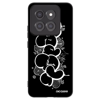 Picasee silikonový černý obal pro Xiaomi 14 Pro - Throw UP