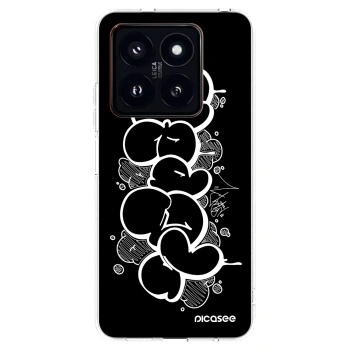 Picasee silikonový průhledný obal pro Xiaomi 14 Pro - Throw UP