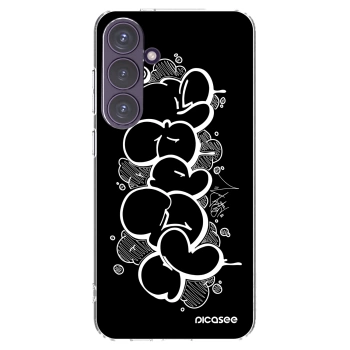 Picasee silikonový průhledný obal pro Samsung Galaxy S24+ S926B 5G - Throw UP